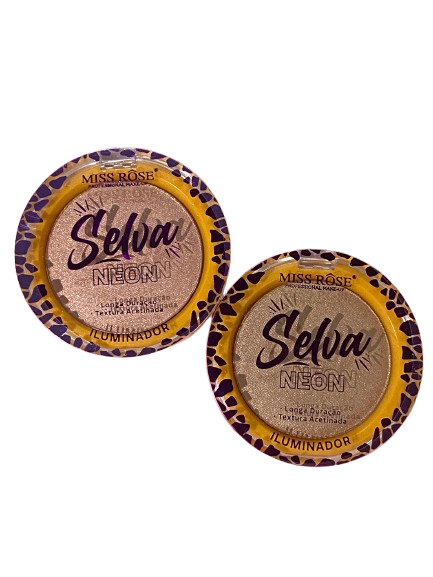 Iluminador Compacto Selva Neon Miss Rôse